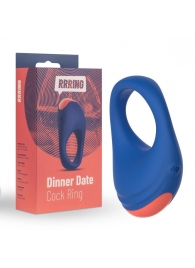 Синее эрекционное кольцо RRRING Dinner Date Cock Ring - FeelzToys - в Стерлитамаке купить с доставкой