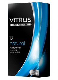 Классические презервативы VITALIS PREMIUM natural - 12 шт. - Vitalis - купить с доставкой в Стерлитамаке