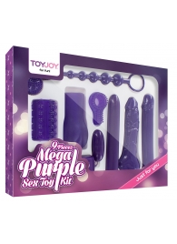 Эротический набор Toy Joy Mega Purple - Toy Joy - купить с доставкой в Стерлитамаке