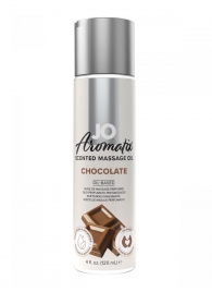 Массажное масло JO Aromatix Massage Oil Chocolate с ароматом шоколада - 120 мл. - System JO - купить с доставкой в Стерлитамаке