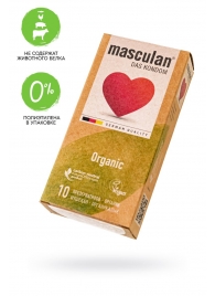 Экологически чистые презервативы Masculan Organic - 10 шт. - Masculan - купить с доставкой в Стерлитамаке