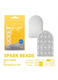 Карманный мастурбатор Spark Beads - Tenga - в Стерлитамаке купить с доставкой