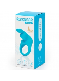 Голубое эрекционное виброкольцо Happy Rabbit Rechargeable Rabbit Cock Ring - Happy Rabbit - в Стерлитамаке купить с доставкой