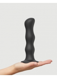 Черная насадка Strap-On-Me Dildo Geisha Balls size XL - Strap-on-me - купить с доставкой в Стерлитамаке