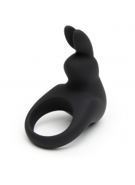 Черное эрекционное виброкольцо Happy Rabbit Rechargeable Rabbit Cock Ring - Happy Rabbit - в Стерлитамаке купить с доставкой