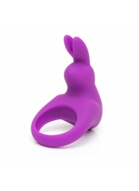 Фиолетовое эрекционное виброкольцо Happy Rabbit Rechargeable Rabbit Cock Ring - Happy Rabbit - в Стерлитамаке купить с доставкой