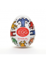 Мастурбатор-яйцо Keith Haring EGG DANCE - Tenga - в Стерлитамаке купить с доставкой