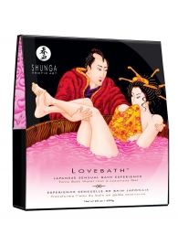 Соль для ванны Lovebath Dragon Fruit, превращающая воду в гель - 650 гр. - Shunga - купить с доставкой в Стерлитамаке