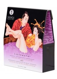 Соль для ванны Lovebath Sensual lotus, превращающая воду в гель - 650 гр. - Shunga - купить с доставкой в Стерлитамаке