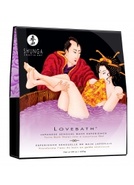 Соль для ванны Lovebath Sensual lotus, превращающая воду в гель - 650 гр. - Shunga - купить с доставкой в Стерлитамаке