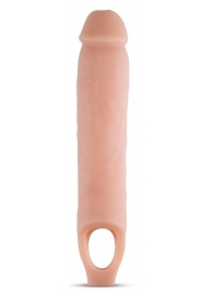 Телесная насадка на пенис 11.5 Inch Cock Sheath Penis Extender - 29,2 см. - Blush Novelties - в Стерлитамаке купить с доставкой