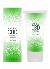 Лубрикант с пролонгирующим эффектом Natural CBD Numbing Lubricant - 50 мл. - Shots Media BV - купить с доставкой в Стерлитамаке