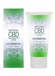 Крем для мастурбации для мужчин Natural CBD Masturbation Cream For Him - 50 мл. - Shots Media BV - купить с доставкой в Стерлитамаке