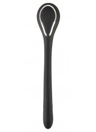 Черный гибкий уретральный стимулятор с вибрацией Vibrating Bendable Dilator - 13,5 см. - Orion - купить с доставкой в Стерлитамаке
