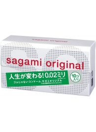 Ультратонкие презервативы Sagami Original 0.02 - 10 шт. - Sagami - купить с доставкой в Стерлитамаке