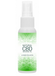 Массажное масло Natural CBD Massage Oil - 50 мл. - Shots Media BV - купить с доставкой в Стерлитамаке