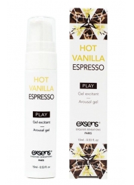 Возбуждающий гель Hot Vanilla Espresso Arousal Gel - 15 мл. - Exsens - купить с доставкой в Стерлитамаке