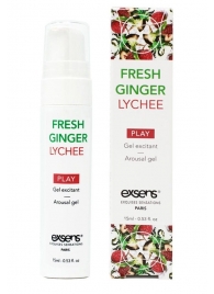 Возбуждающий гель Fresh Ginger Lychee Arousal Gel - 15 мл. - Exsens - купить с доставкой в Стерлитамаке