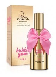 Гель с ароматом жвачки Bubblegum 2-in-1 Scented Silicone Massage And Intimate Gel - 100 мл. - Bijoux Indiscrets - купить с доставкой в Стерлитамаке