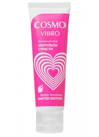 Возбуждающий гель на водно-силиконовой основе Cosmo Vibro с ароматом земляники - 50 гр. - Биоритм - купить с доставкой в Стерлитамаке