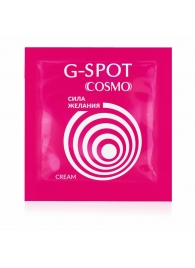 Стимулирующий интимный крем для женщин Cosmo G-spot - 2 гр. - Биоритм - купить с доставкой в Стерлитамаке