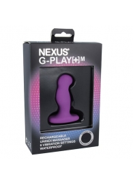 Фиолетовая вибровтулка Nexus G-Play+ M - Nexus Range - в Стерлитамаке купить с доставкой