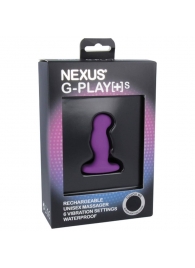Фиолетовая вибровтулка Nexus G-Play+ S - Nexus Range - в Стерлитамаке купить с доставкой