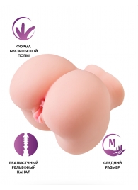 Реалистичный мастурбатор Giovanna - ToyFa - в Стерлитамаке купить с доставкой