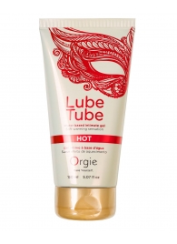 Интимный гель на водной основе Lube Tube Hot с разогревающим эффектом - 150 мл. - ORGIE - купить с доставкой в Стерлитамаке