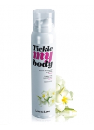 Массажная хрустящая пенка Tickle My Body Monoi с ароматом моной - 150 мл. - Love to Love - купить с доставкой в Стерлитамаке