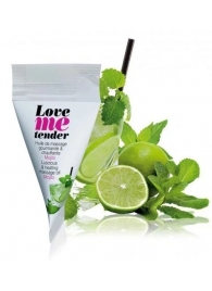 Съедобное согревающее массажное масло Love Me Tender Mojito с ароматом мохито - 10 мл. - Love to Love - купить с доставкой в Стерлитамаке