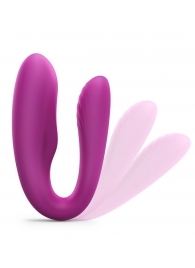 Лиловый вибратор для пар Match Up Couple Vibrator with Remote Control - Love to Love