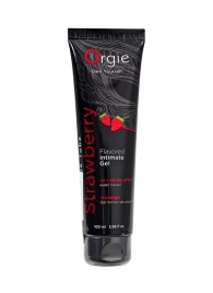 Интимный гель на водной основе Lube Tube Strawberry с клубничным вкусом - 100 мл. - ORGIE - купить с доставкой в Стерлитамаке