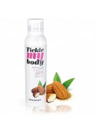 Массажная хрустящая пенка Tickle My Body Sweet Almonds с ароматом миндаля - 150 мл. - Love to Love - купить с доставкой в Стерлитамаке