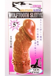 Телесная насадка WolfTooth Sleeve с шипами - 12,7 см. - Baile - в Стерлитамаке купить с доставкой