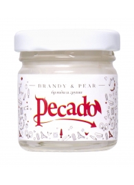 Массажная свеча Brandy   Pear - 35 мл. - Pecado - купить с доставкой в Стерлитамаке