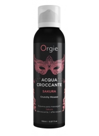 Хрустящая пенка для массажа Orgie Acqua Croccante Sakura с ароматом сакуры - 150 мл. - ORGIE - купить с доставкой в Стерлитамаке