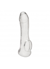 Прозрачная насадка на пенис Transparent Penis Enhancing Sleeve Extension - 15,9 см. - BlueLine - в Стерлитамаке купить с доставкой