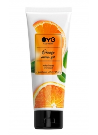 Лубрикант на водной основе OYO Aroma Gel Orange с ароматом апельсина - 75 мл. - OYO - купить с доставкой в Стерлитамаке