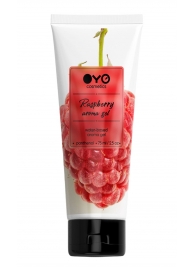 Лубрикант на водной основе OYO Aroma Gel Raspberry с ароматом малины - 75 мл. - OYO - купить с доставкой в Стерлитамаке