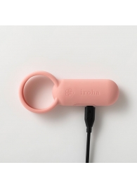 Коралловое эрекционное кольцо Iroha SVR Coral Pink - Tenga - в Стерлитамаке купить с доставкой