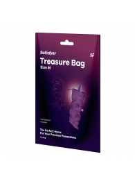 Фиолетовый мешочек для хранения игрушек Treasure Bag M - Satisfyer - купить с доставкой в Стерлитамаке