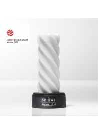 Белый 3D мастурбатор SPIRAL - Tenga - в Стерлитамаке купить с доставкой