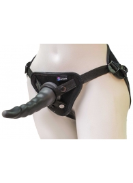 Комплект из трусиков Harness и двух насадок - 20,5 и 18 см. - LOVETOY (А-Полимер) - купить с доставкой в Стерлитамаке