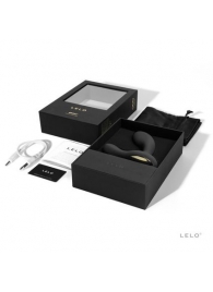 Чёрный перезаряжаемый стимулятор простаты Bruno Black - Lelo - в Стерлитамаке купить с доставкой
