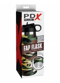 Мастурбатор в камуфляжной колбе Fap Flask - Pipedream - в Стерлитамаке купить с доставкой