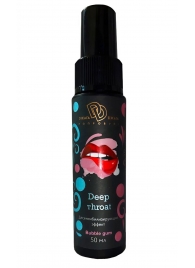 Спрей для горла Deep Throat с десенсибилизирующим эффектом и вкусом бабл-гам - 50 мл. - БиоМед - купить с доставкой в Стерлитамаке