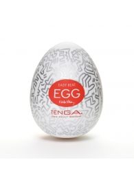 Мастурбатор-яйцо Keith Haring EGG PARTY - Tenga - в Стерлитамаке купить с доставкой