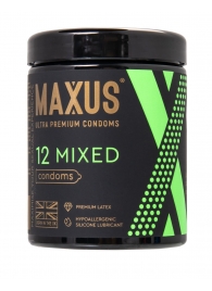 Презервативы MAXUS Mixed - 12 шт. - Maxus - купить с доставкой в Стерлитамаке