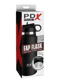 Черный мастурбатор в виде бутылки Fap Flask - Pipedream - в Стерлитамаке купить с доставкой